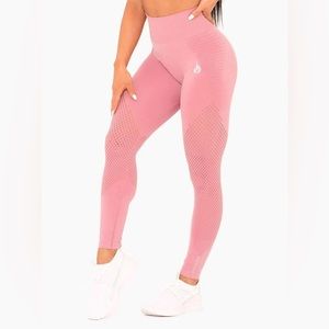 Ryderwear Geo Seamless High Waisted Leggings - Pink